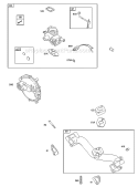 Part Location Diagram of 806418 Briggs and Stratton Gasket-intake